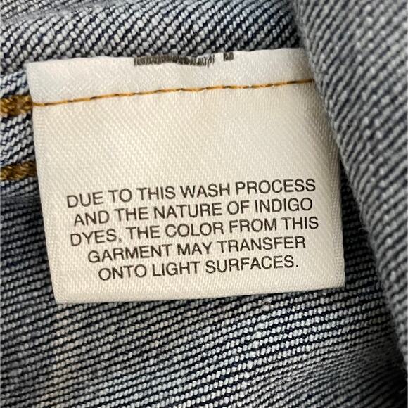 Madewell Size 8 A-line Stretch Denim Miniskirt Button Front Patch Pockets Boho - Picture 10 of 10